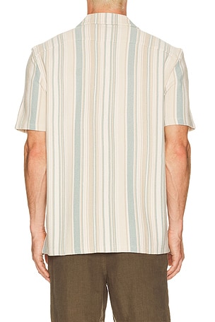 Faherty Short Sleeve Oasis Camp Shirt in Multi