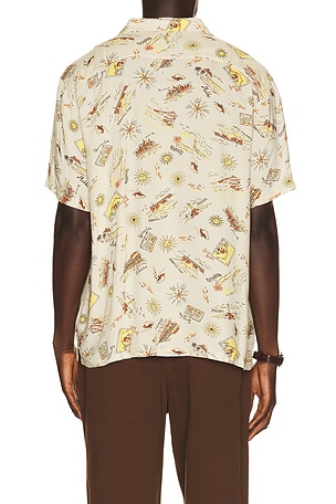 Faherty Short Sleeve Kona Camp Shirt in Multi