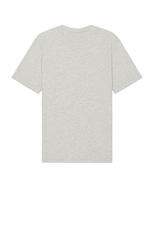 Faherty Short Sleeve Sunwashed Henley in Grey