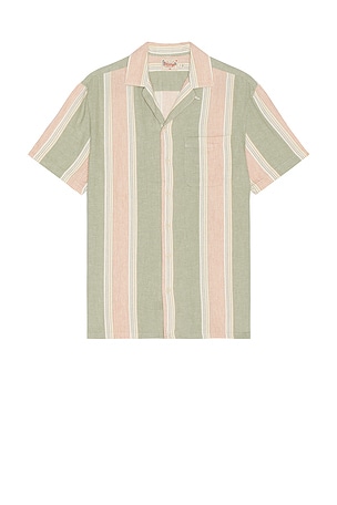 Short Sleeve Hemp Blend Camp Shirt Faherty