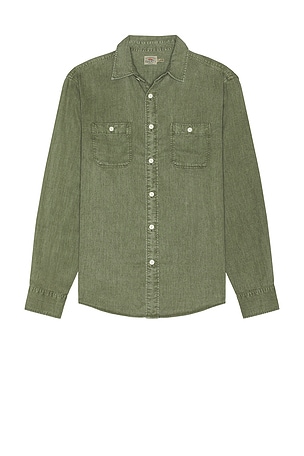 The Tried And True Chambray Workshirt Faherty