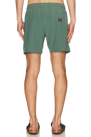 Faherty All Day 6 Swimtrunks in Green