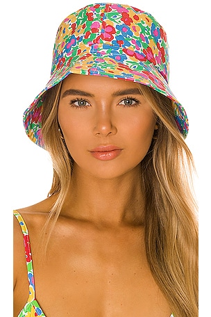 Faithful the Brand Canvas Bucket Hat - floral Faithfull The Brand Floral  main image 4