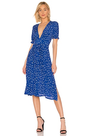 Faithfull farah orders midi dress