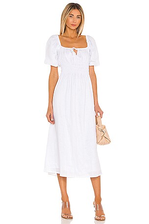 gold slip dress midi All That Glitters Sequin Midi Slip Dress, Champagne / M