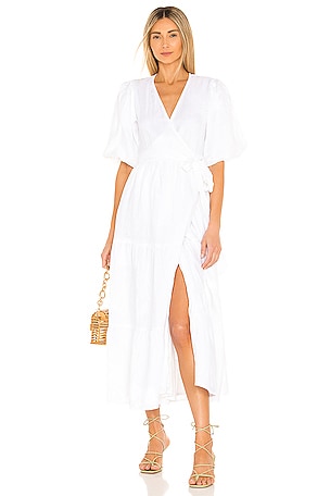 Faithfull wrap dress online