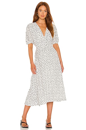 faithfull the brand solem midi dress FAITHFULL Solem Midi Dress