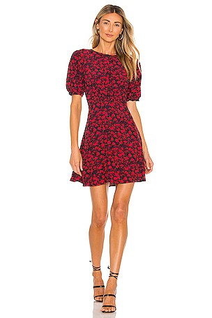 FAITHFULL THE BRAND Sidonie Mini Dress in Uma Floral Print | REVOLVE