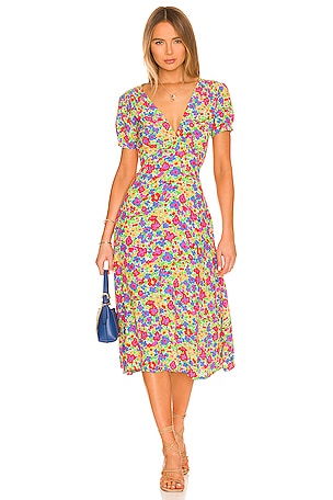 knee length dresses for ladies Faithfull The Brand main image 0