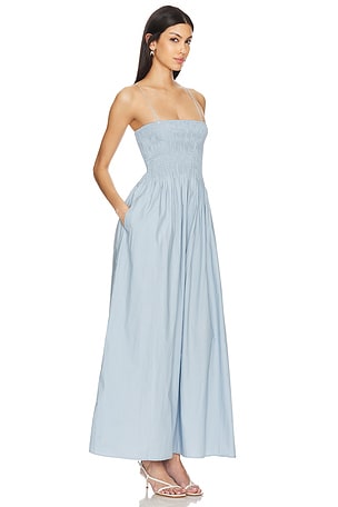 FAITHFULL THE BRAND Tergu Maxi Dress in Baby Blue