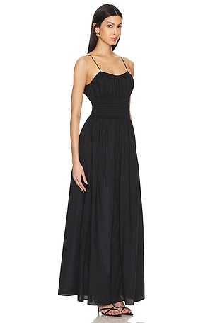 FAITHFULL THE BRAND Baia Maxi Dress in Black