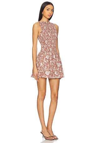 FAITHFULL THE BRAND Noa Mini Dress in Pink