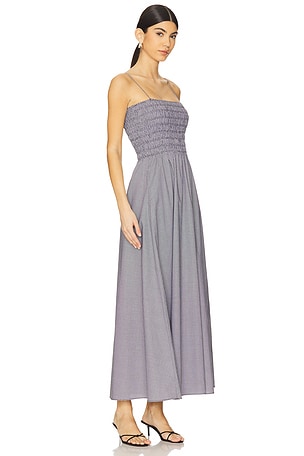 FAITHFULL THE BRAND Lida Maxi Dress in Black