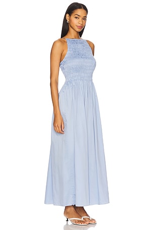 FAITHFULL THE BRAND Laia Maxi Dress in Baby Blue
