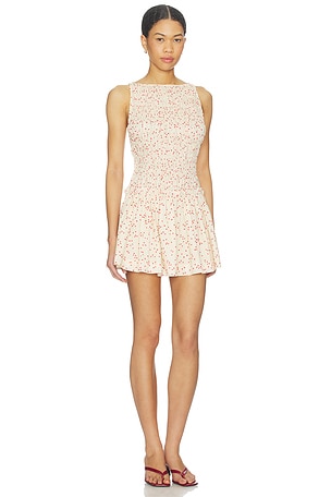 FAITHFULL THE BRAND Gala Mini Dress in Ivory