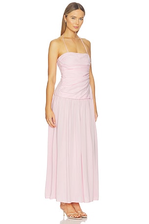 FAITHFULL THE BRAND Notte Maxi Dress in Pink