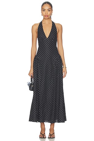 La Cala Midi Dress FAITHFULL THE BRAND