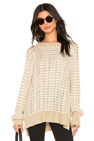 Janessa Leone Pete Cashmere Beret in White | REVOLVE display picture 2