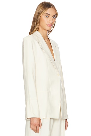 FAITHFULL THE BRAND Soleil Blazer in Ivory