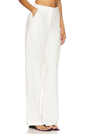 FAITHFULL THE BRAND Sanne Pant in White