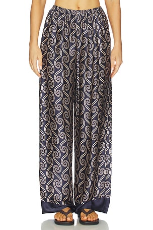 FAITHFULL THE BRAND Jensen Pant in Black