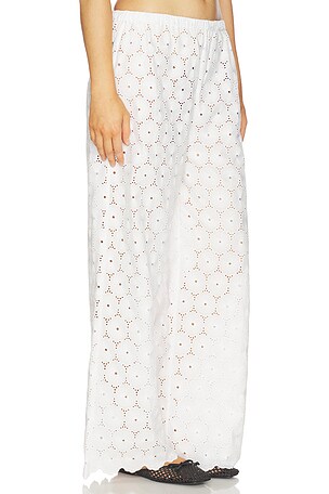 FAITHFULL THE BRAND Pamina Pant in White