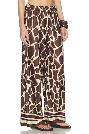 FAITHFULL THE BRAND PANTALON JENSEN en Marron,Beige