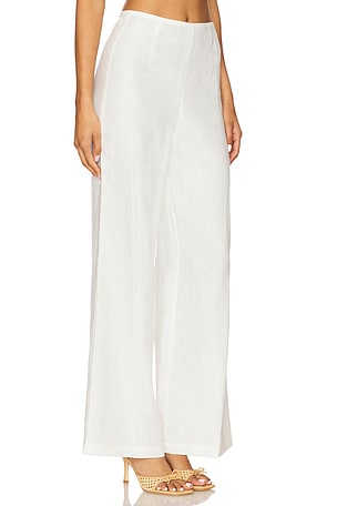 FAITHFULL THE BRAND Syna Pant in White