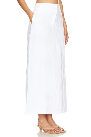 FAITHFULL THE BRAND Nelli Skirt in White