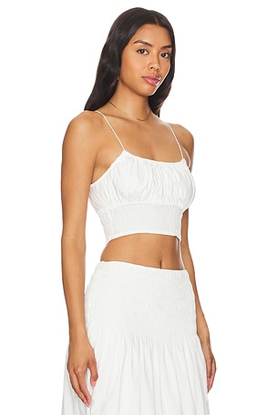 FAITHFULL THE BRAND Baia Top in White