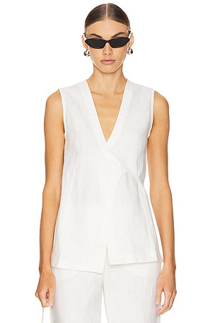 Lulea Wrap Vest FAITHFULL THE BRAND