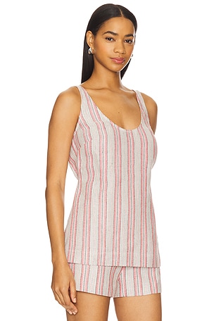 FAITHFULL THE BRAND Var Top in Red,Green