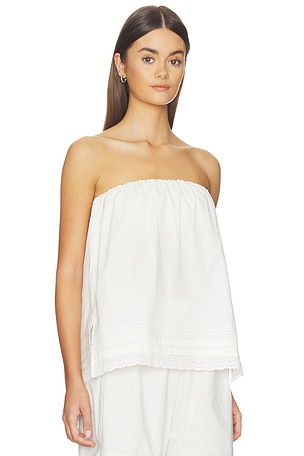 FAITHFULL THE BRAND Filomena Top in White