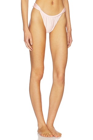 FAITHFULL THE BRAND Andez Bikini Bottom in Blush
