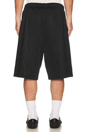 Fear of god essentials shorts deportivos relaxed en color negro