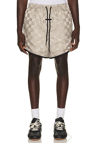 Checkered Gym Short Fear of God ESSENTIALS