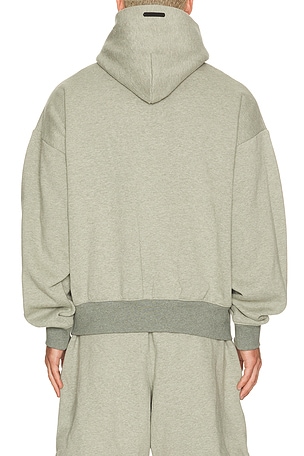 Fear of God ESSENTIALS Signature Classic Hoodie in Grey. Size XS. Also
