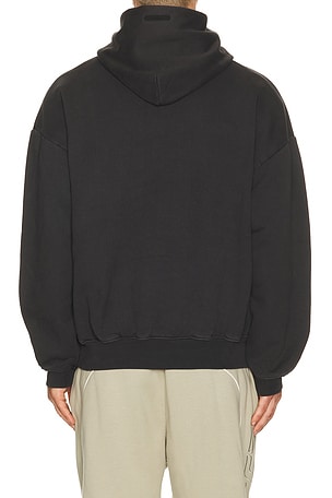 Fear of God ESSENTIALS Campus 90's Hoodie in Black