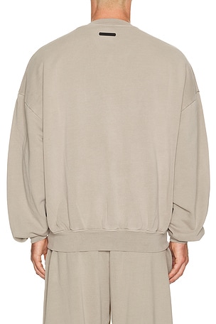 Fear of God ESSENTIALS Training 90's Crewneck Sweatshirt in Grey