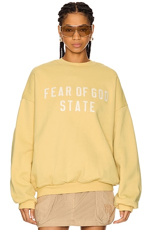 Heavy Fleece Crewneck Fear of God ESSENTIALS