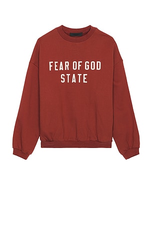 Heavy Fleece Crewneck Fear of God ESSENTIALS