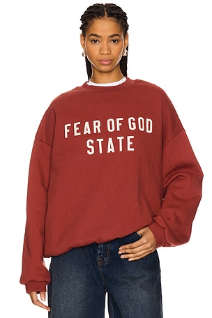 Heavy Fleece Crewneck Fear of God ESSENTIALS