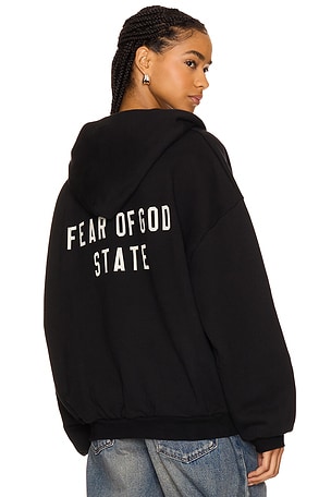 Heavy Fleece Fullzip Hoodie Fear of God ESSENTIALS