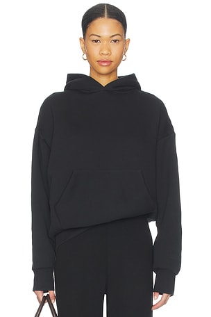 Fear of God ESSENTIALS Fleece Hoodie in Black