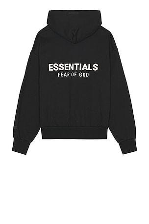 Classic Fit Fleece Zip Up Hoodie Fear of God ESSENTIALS