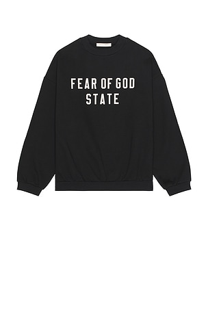 90's Fit Fleece Crew Neck Sweatshirt Fear of God ESSENTIALS