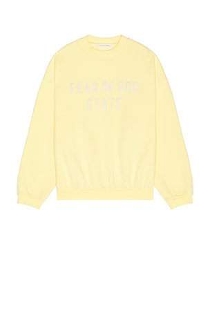 90's Fit Fleece Crew Neck Sweatshirt Fear of God ESSENTIALS