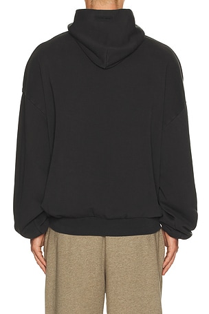 Fear of God ESSENTIALS 90'S Fit Hoodie in Black