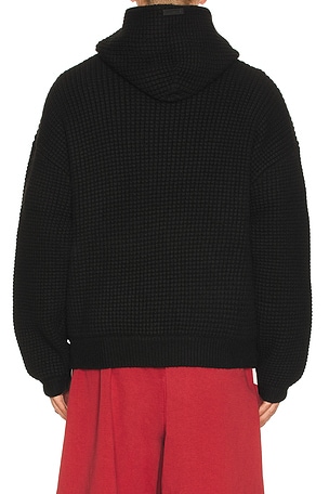 Fear of god essentials sudadera heavy en color negro