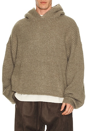 Heavy Waffle 90'S Hoodie Fear of God ESSENTIALS